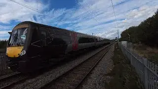 CrossCountry 170104 - 1L40 BNS to STN and CrossCountry 170105 - 1N59 STN to BNS on 29.08.2025