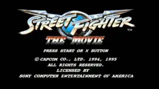 Street Fighter: The Movie (PSX/Saturn) - Guile Theme