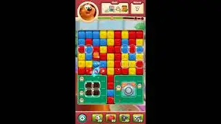 Toon Blast Level 9396 - NO BOOSTERS 🐻🐺🐱 | SKILLGAMING ✔️