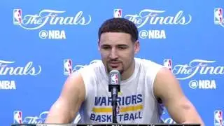 Klay Thompson reacts to the suspension of Draymond Green| NBA Finals| Warriors vs Cavaliers