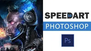 SpeedArt 10 / #Photoshop / #PORTRAIT / #fantasyart / SPEED PAINTING / CHUDNUI ART