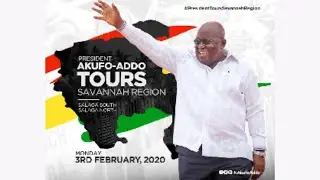Prez Akufo Addo Tour Savannah Region To Inspect Ongoing Projects