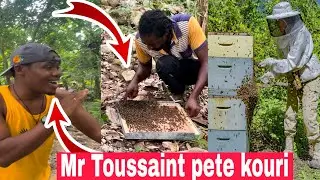 Yo fè Mr Toussaint kouri ak yon esen mièl wap sezi wè sa