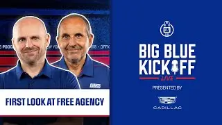First Look at Free Agency | Big Blue Kickoff Live | New York Giants