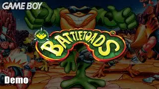 Let's Play BattleToads | Demo | Nintendo Game Boy - NR