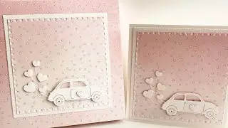 Einfache Geschenkschachtel mit Grußkarte basteln #basteln #kreativ #alexandrarenke