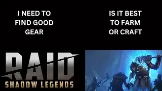 Raid Shadow Legends  Looking for Good Gear