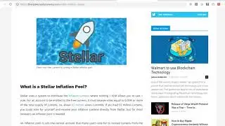 HOW TO CLAIM YOUR FREE XLM WITH STELLAR INFLATION POOLS!