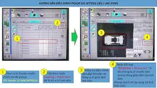 Adjust pickup after mounting on Panasonic NPM mounter
