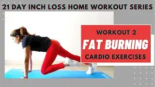 Fat Burning Knee Friendly  Cardio workout II Suitable for All Fitness Levels