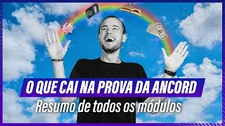 Qual o conteúdo da prova Ancord AAI para Agente Autônomo de Investimento?