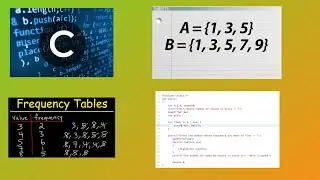 How to Find Frequency of the Elements in Set in C
