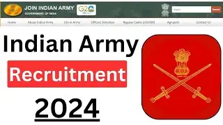 Indian Army Recruitment 2024 - Apply For Various Posts