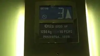 Otis 2000 Lift @ St David's Hotel in Cardiff.AVI