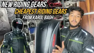 Cheapest Riding Gears 😍| Karol Bagh Delhi📍| Riding Jacket | Helmet | Pants | Gloves etc