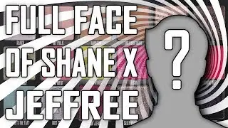 First Time MUA Does a Full Face of Eyeshadow Using the Shane x Jeffree Palettes!