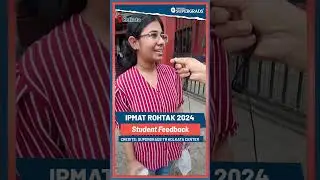 IPMAT Rohtak 2024 Paper Student's Review  | IPMAT Rohtak Student's Reaction from Kolkata #shorts