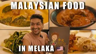 MALAYSIAN FOOD must try IN MELAKA 🇲🇾 | NYONA FOOD MALAYSIA | MELAKA FOOD VLOG | LITTLE INDIA TOUR 