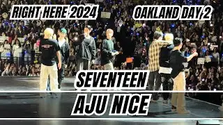 241106 Seventeen ‘Aju Nice’ Oakland Day 2 Right Here USA Tour 2024 #seventeen #svt