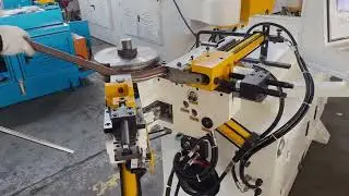 CNC bending machine, Oval Tube 1.5D Bending Radius, +8613605365292 sales3@soarmachinery.com