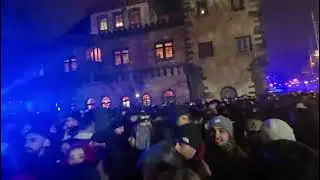 پارتی سوم Neujahrsfeier in Frankfurt
