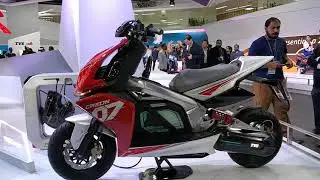 TVS Creon electric scooter concept at Auto Expo 2018