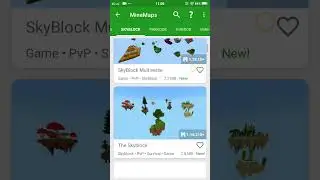 How To download skyblock map in craftsman crafting and building 2