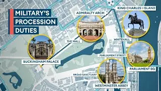 King's coronation procession route and the military&rsquo;s KEY role