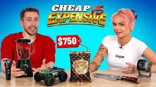 CHEAP VS EXPENSIVE CHALLENGE WITH TALIA!