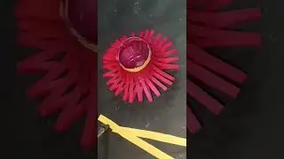 Lamp makingPaper Lamp . Lamp making easy ideas.paper Lamp. Lantern festival in making with paper.