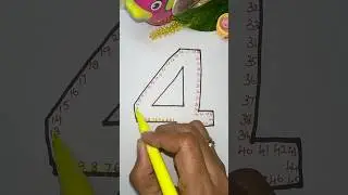 Fun with Numbers 1 to 60 #art #trending #shorts #satisfying #number #maths #drawing #funny #ytshorts