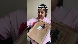 Unboxing my iPad pro 🥳 #telugushorts #telugushortsviral #unboxingvideos #telugublogger