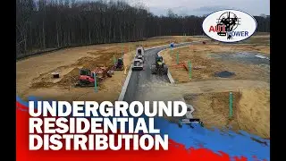 Underground Residential Distribution - AUI Power Sitework in Delaware