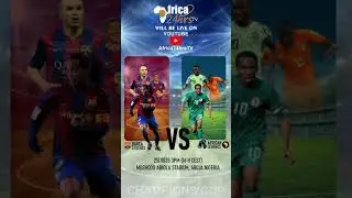 Barcelona legends VS African legends 25/10/25 | MKO Abiola Stadium Abuja, Nigeria #barcelona #africa