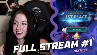 VOD #1 | TFT and League IRON 1 :D