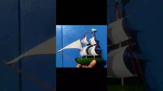DIY PIRATE SHIP 🏴&zwj;☠️ #shorts #viralvideo
