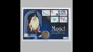 2005 Magic 1 Crown Coin Cover - UK First Day Cover by Mercury
