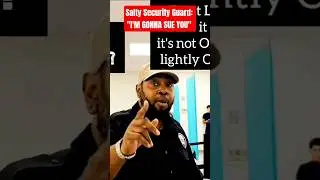 Охранник SALTY: Я ПОДАМ НА ТЕБЯ В СУД за запись БЕЗУМНОЙ ПРОВЕРКИ DMV. У сумасшедшей Карен ПОЛОМК...