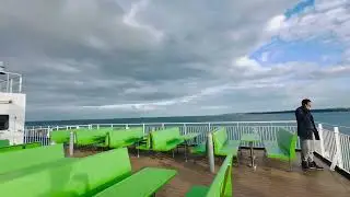 🚢 Isle of Wight| UK| Ferry| Scenic Journey Across the Solent 🌊
