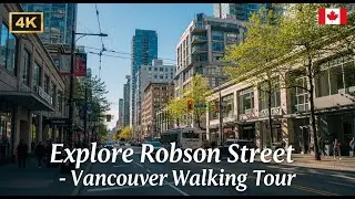 Walking Tour of Vancouver  Robson Street to Stanley Park
