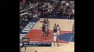 A 22-year-old Tim Duncan in the 1999 NBA Finals 🏆 #nba #spurs #timduncan #nbashorts #basketball