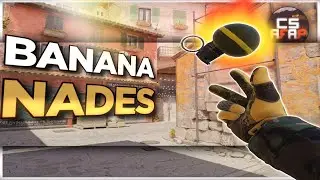 CS2 BANANA NADES, smokes, mollies, pop flashes (CT-side) | CS2 afap