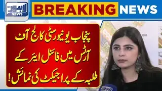 Punjab University College of Arts Hosts Final Year Project Exhibition | Lahore News HD