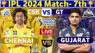 🔴LIVE: Tata IPL : CSK vs GT Live Match, Gujarat vs Chennai | IPL Live Scores & Commentary