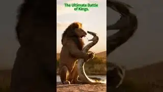 The Ultimate Battle of Kings Lion vs Python&mdash;Who Will Win🦁🐍⚔️#ultimatebattle #wildlifeshowdown