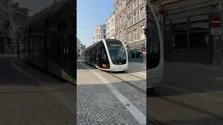 Brand new Li&egrave;ge Tram 🇧🇪 #tram #liege #belgium #publictransport #shorts