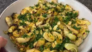 Intentional Eating Roasted Artichoke Hearts with Garlic