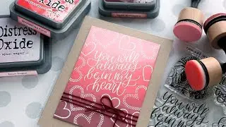 Distress Oxide Blending & February 2019 Card Kit!
