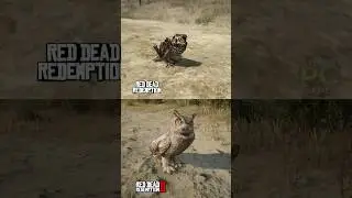 RDR vs RDR2 Animal Graphics Comparison 🔥 | Then vs Now!