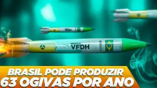 O Brasil JÁ TEM OGIVAS NUCLEARES? (Felipe Dideus)